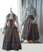 Minerva's Stitches - High-Waist Classic Lolita Skirt - image 7
