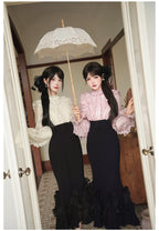 Miss Lola - Long-Sleeve Classic Lolita OP Dress - image 7