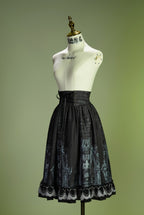 Musical Palmer III Music-Score High-Waist Lolita Midi Skirt - image 7