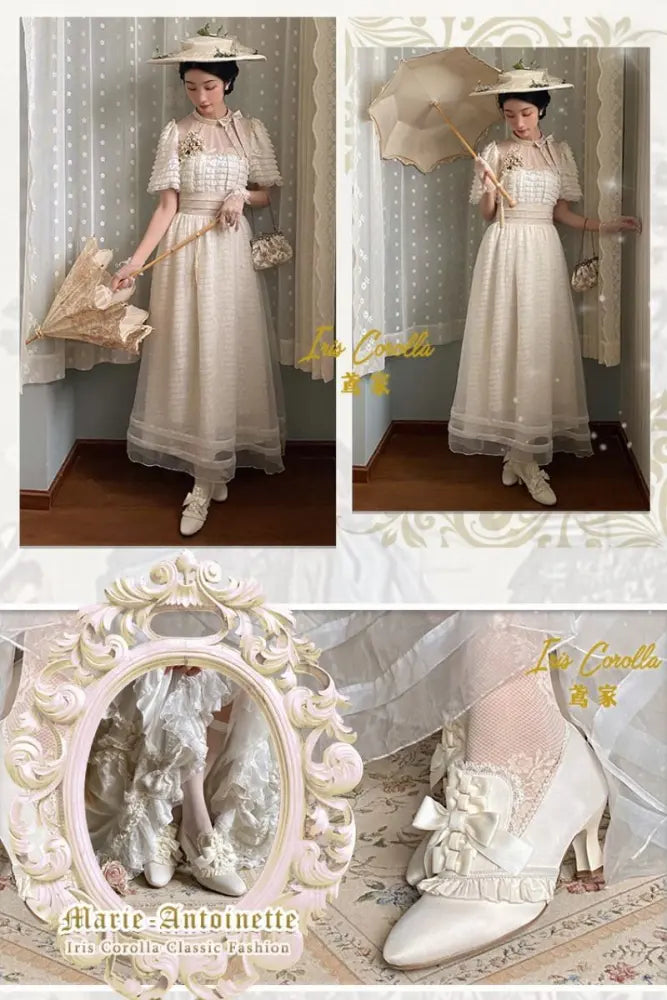 Marie-Antoinette Bow Hime Lolita Heels - image 7