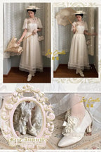 Marie-Antoinette Bow Hime Lolita Heels - image 7