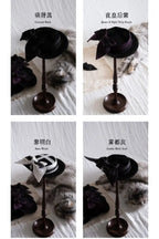 Raven Messenger - Plus Size Gothic Lolita OP with Optional Hat - image 8