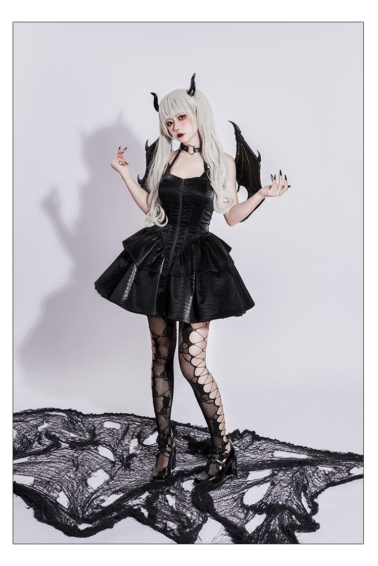 The Crocodile Evolved Cat - Gothic Lolita JSK and Matching Pieces - image 8