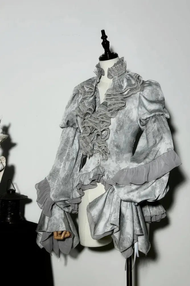 The Genesis and The Last Century - Ouji Lolita Blouse, Vest, Skirt and Trousers - image 8