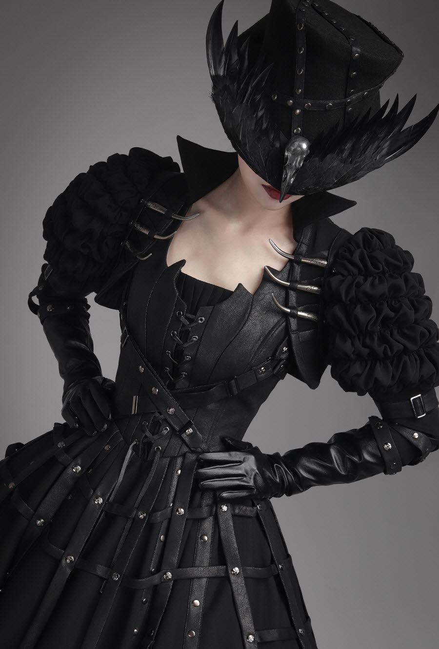 Wilde Jagd - Structured Gothic Lolita Bolero & JSK Set - image 8