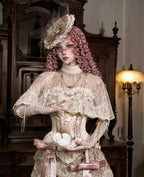 Cupid's Verse-Casket - Victorian Lace Lolita Cape & Necklace Collection - image 8