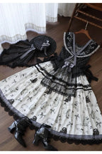 Meow Melodious Tone Musical Cat Classic Lolita JSK and Accessories - image 9