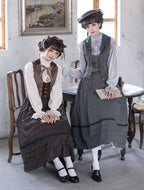 Minerva's Stitches - High-Waist Classic Lolita Skirt - image 9