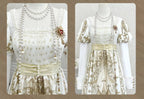 Sacred Coronation - Regency Empire Dress, Shawl & Necklace Options and Accessories - image 9