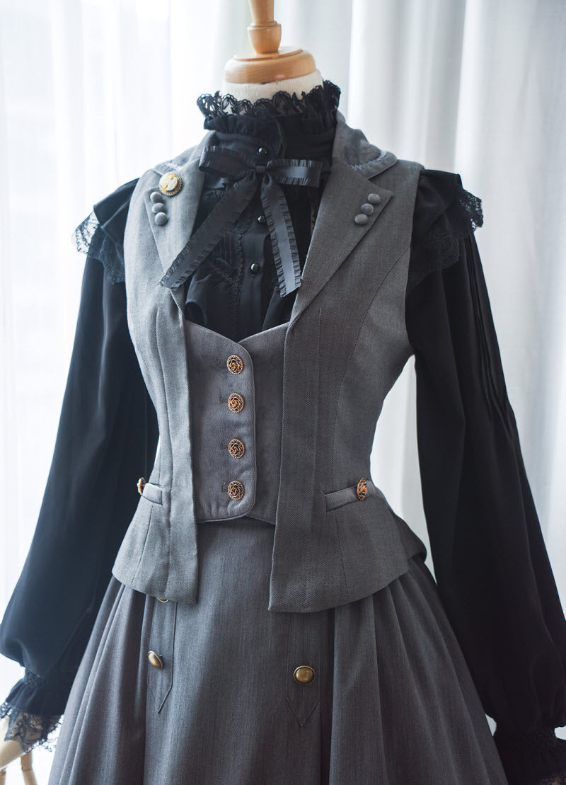 Minerva's Stitches - Tailored Ouji Vest - image 9