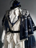 Zero - Ouji Military Lolita Blouse, Vest, Cape and Pants Set - image 9