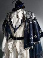 Zero - Ouji Military Lolita Blouse, Vest, Cape and Pants Set - image 9