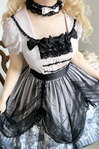 Decaying Garden - Gothic Lolita OP Dresses with Matching Accessories - image 9