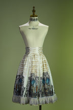 Musical Palmer III Music-Score High-Waist Lolita Midi Skirt - image 9