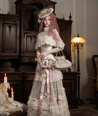 Cupid's Verse-Casket - Victorian Lace Lolita Cape & Necklace Collection - image 9