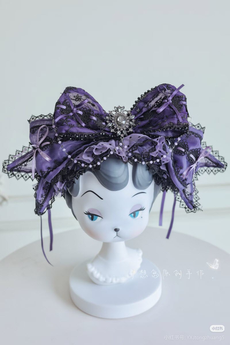 Rock Sweetheart - Gothic Witch Lolita JSK Full Set - image 9