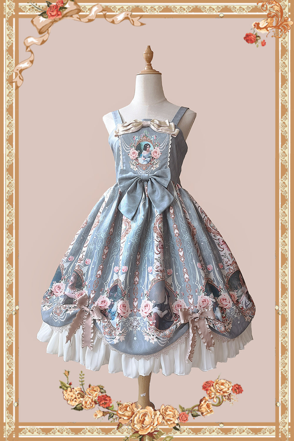 Portrait of a Little Lady - Classic Lolita JSK Dress - image 7