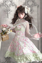 Spring Roses Cotton Lolita JSK - image 4