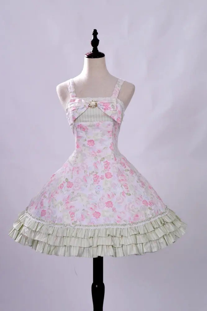 Spring Roses Cotton Lolita JSK - image 5