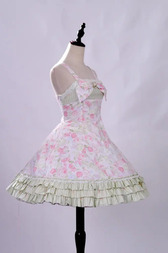 Spring Roses Cotton Lolita JSK - image 6