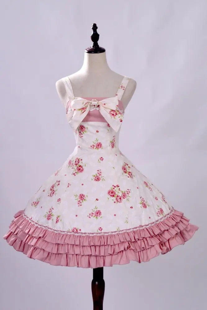 Spring Roses Cotton Lolita JSK - image 8