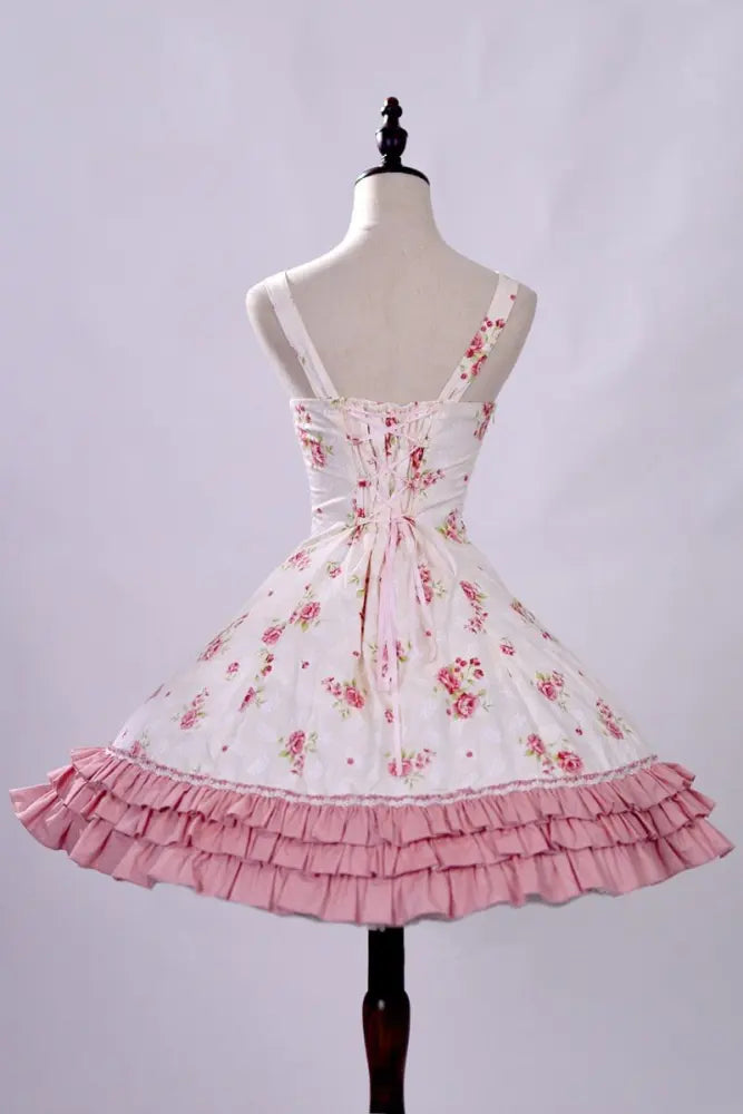 Spring Roses Cotton Lolita JSK - image 9