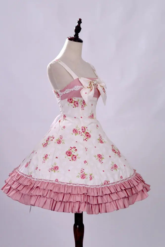 Spring Roses Cotton Lolita JSK - image 10