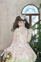 Spring Roses Cotton Lolita JSK - image 13