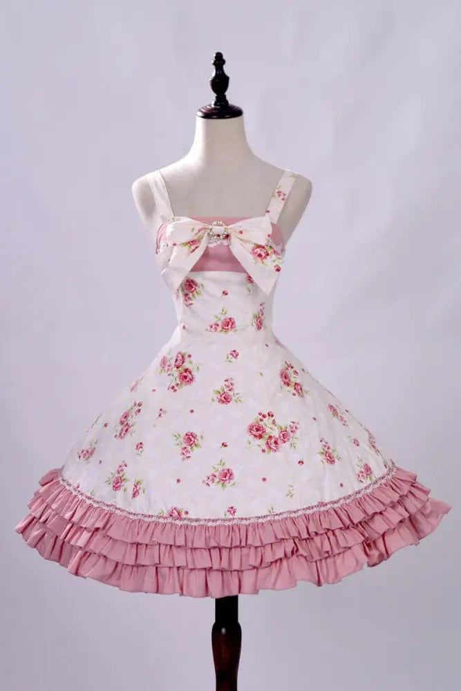 Spring Roses Cotton Lolita JSK - image 20