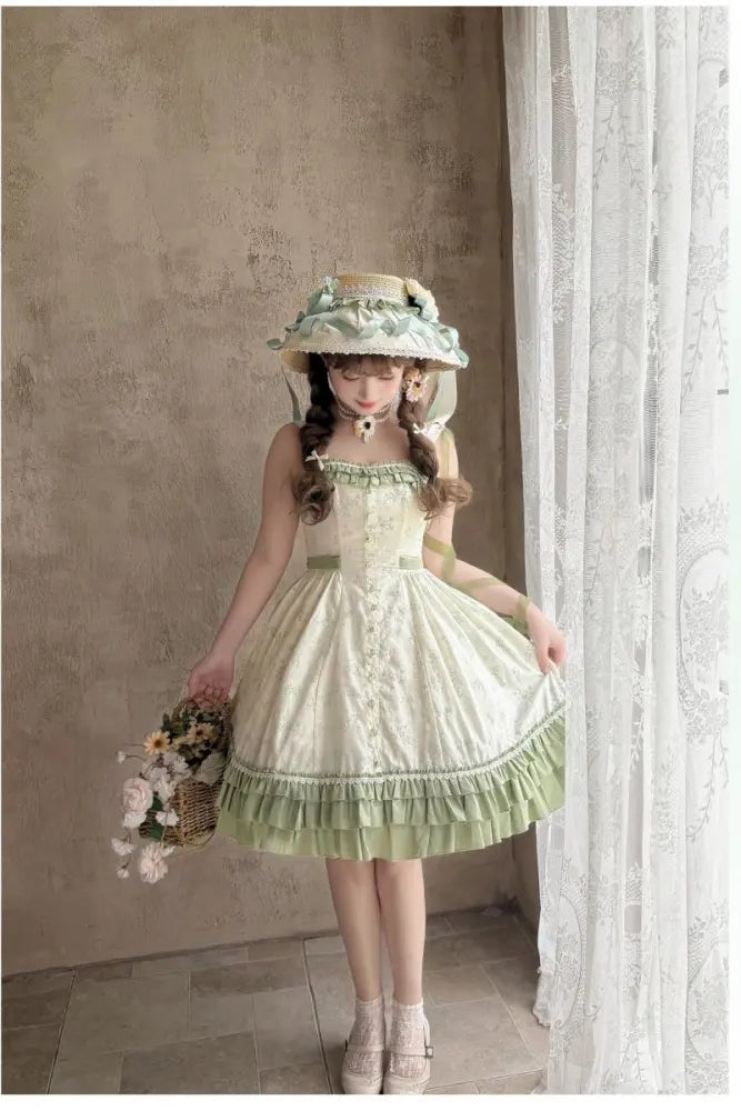 Summer Rose Cotton Lolita JSK - image 5
