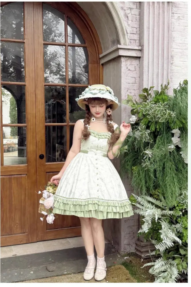 Summer Rose Cotton Lolita JSK - image 6