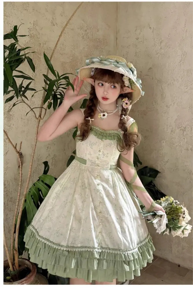 Summer Rose Cotton Lolita JSK - image 7