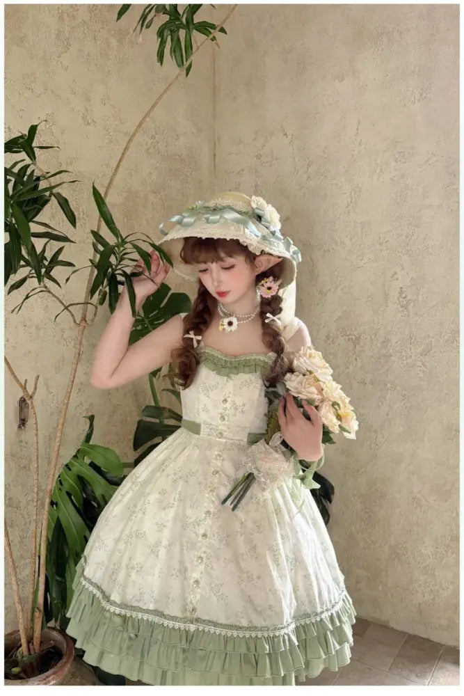 Summer Rose Cotton Lolita JSK - image 8