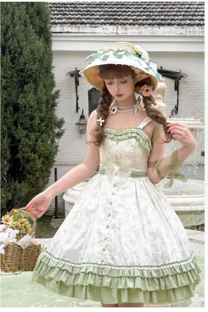 Summer Rose Cotton Lolita JSK - image 15