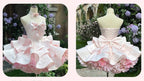 Satin Fantasy - Sweet Lolita Short Dress, Full Set and Petticoat - image 14