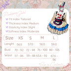 POSHEPOSE - Antique Maid Dress Set Bunny Collection - official POSHEPOSE size chart