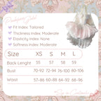 POSHEPOSE - Cupid's Promise Dress - official POSHEPOSE size chart