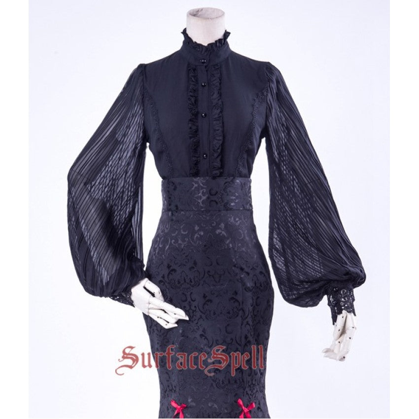 Lorelei Gothic Chiffon Blouse - image 1