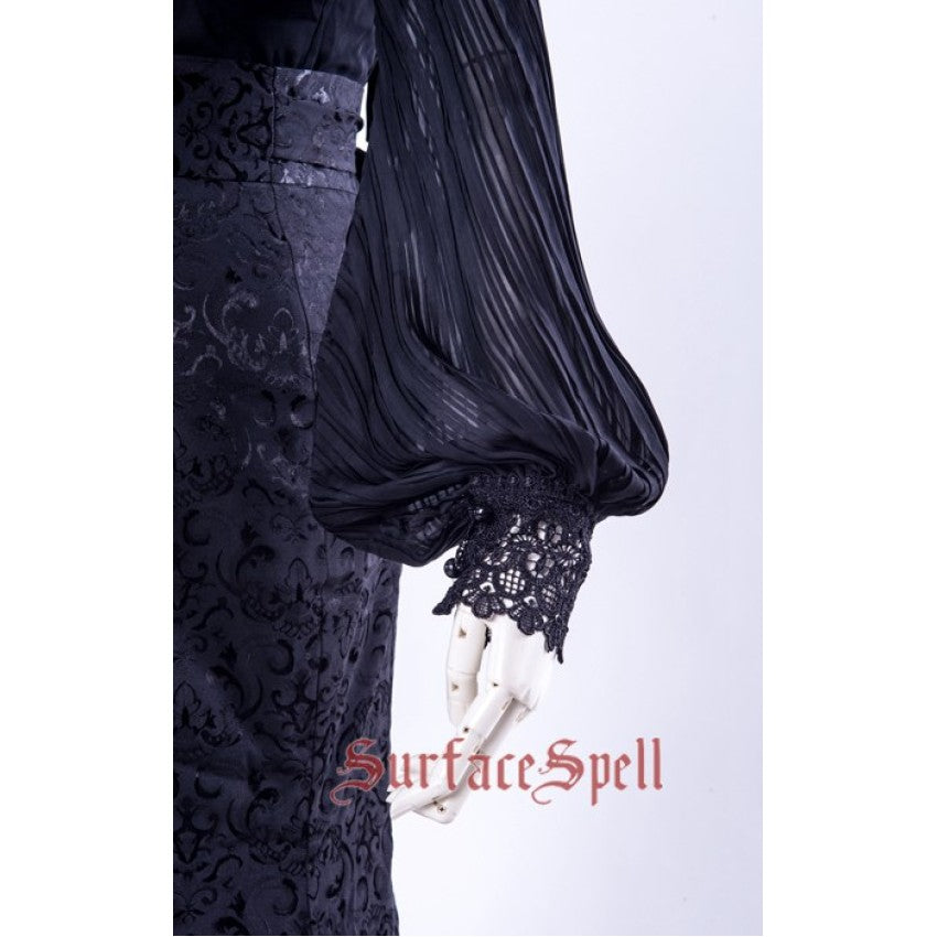 Lorelei Gothic Chiffon Blouse - image 5