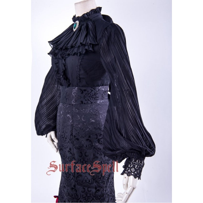 Lorelei Gothic Chiffon Blouse - image 8
