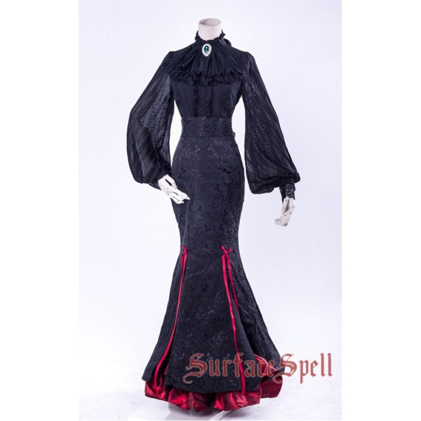 Lorelei Gothic Chiffon Blouse - image 10