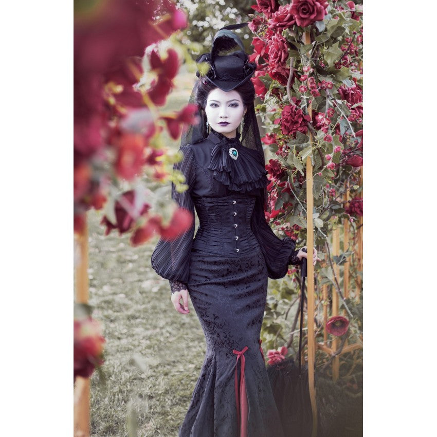 Lorelei Gothic Chiffon Blouse - image 13