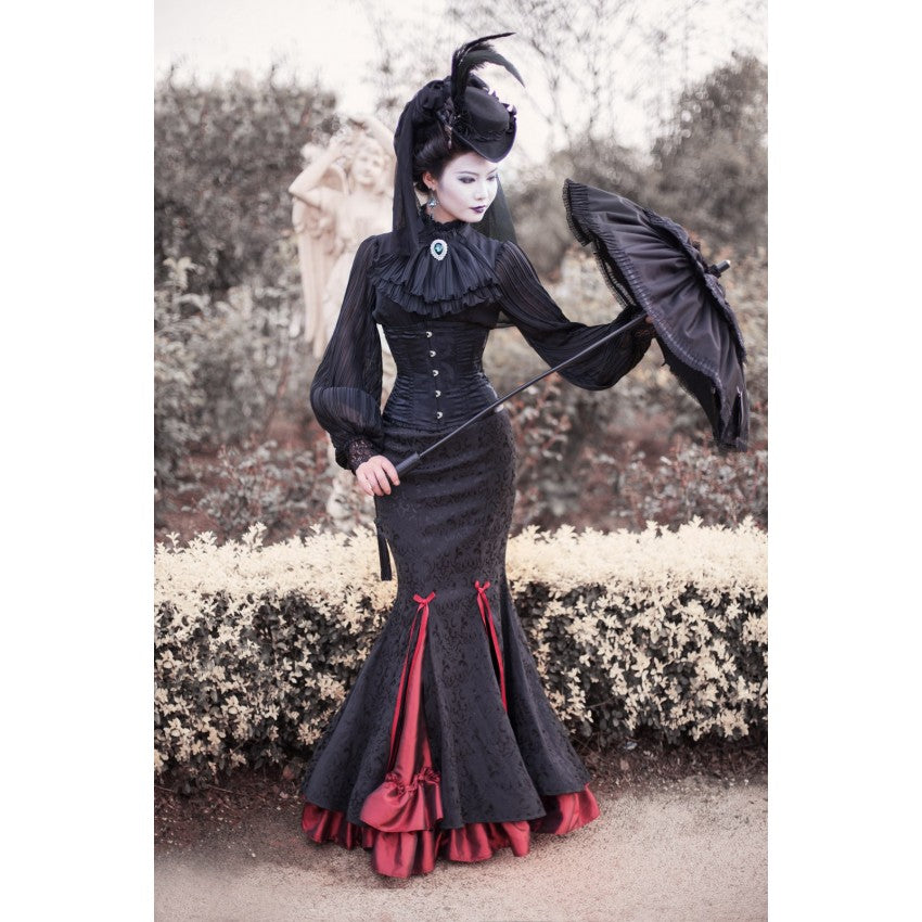 Lorelei Gothic Chiffon Blouse - image 14