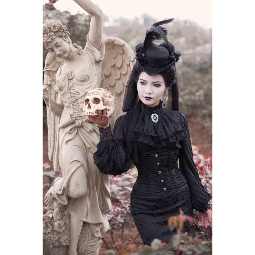 Lorelei Gothic Chiffon Blouse - image 15