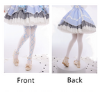 120D Velvet Sweet Lolita Printed Tights - image 6