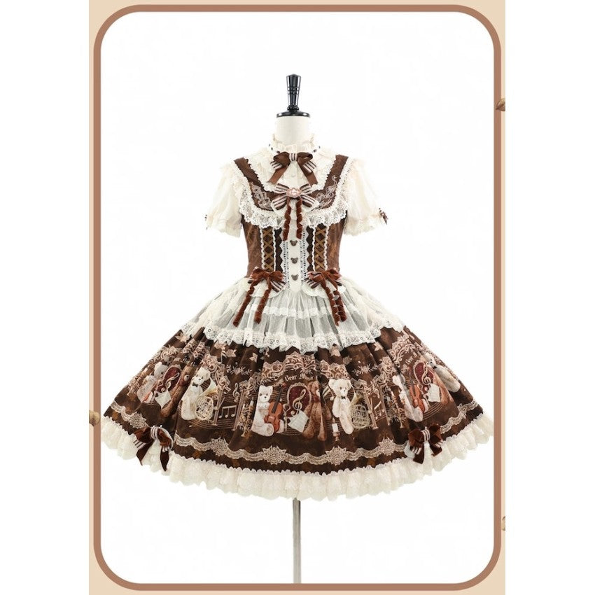 Twin Bears Bear Music Band Blouse with Optional Matching Accessories - image 16