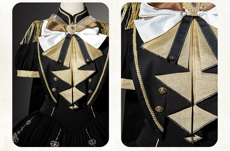 Gilded Vow Gothic Lolita OP Dress & Cape - image 4