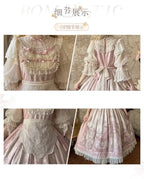 Rococo Retro Palace-Print Lolita OP Dress - image 10