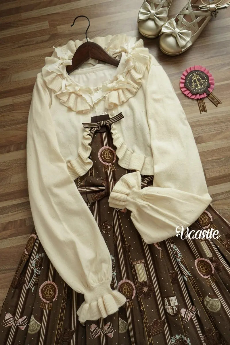 Gemstone Sugar Sweet Lolita Knit Cardigan - image 3