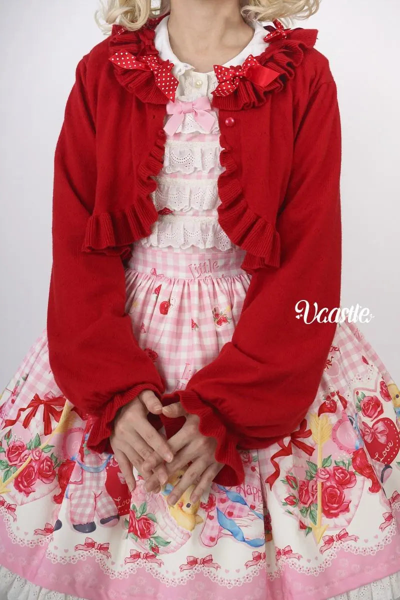 Gemstone Sugar Sweet Lolita Knit Cardigan - image 6